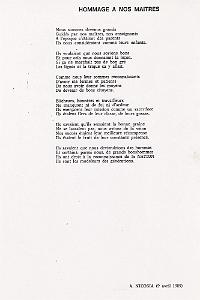 RECEUIL DE POEMES D ANDRE NICOSIA - INOUBLIABLE ORAN (14)